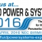 See us at the Fluid Power & Systems Exhibition 12th-14th April 2016